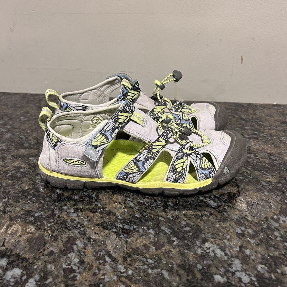 Keen Seacamp II CNX Waterproof Hiking Sandals Youth 5 Comfort Multicolor 1025147